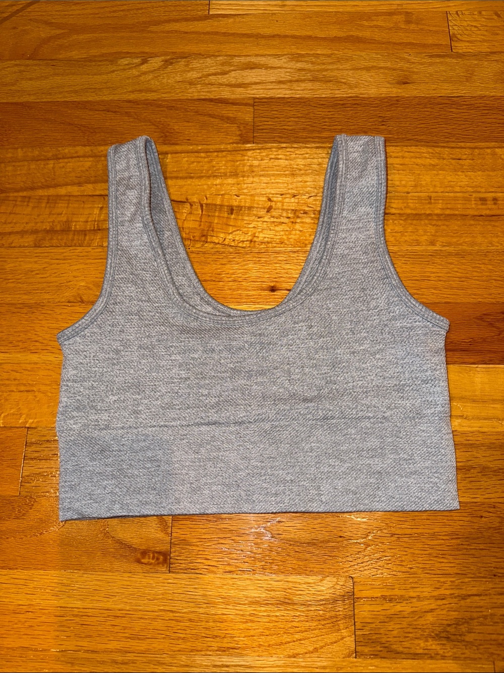Gray bralette